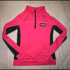 PINK Half Way Zip Zip Jacket
